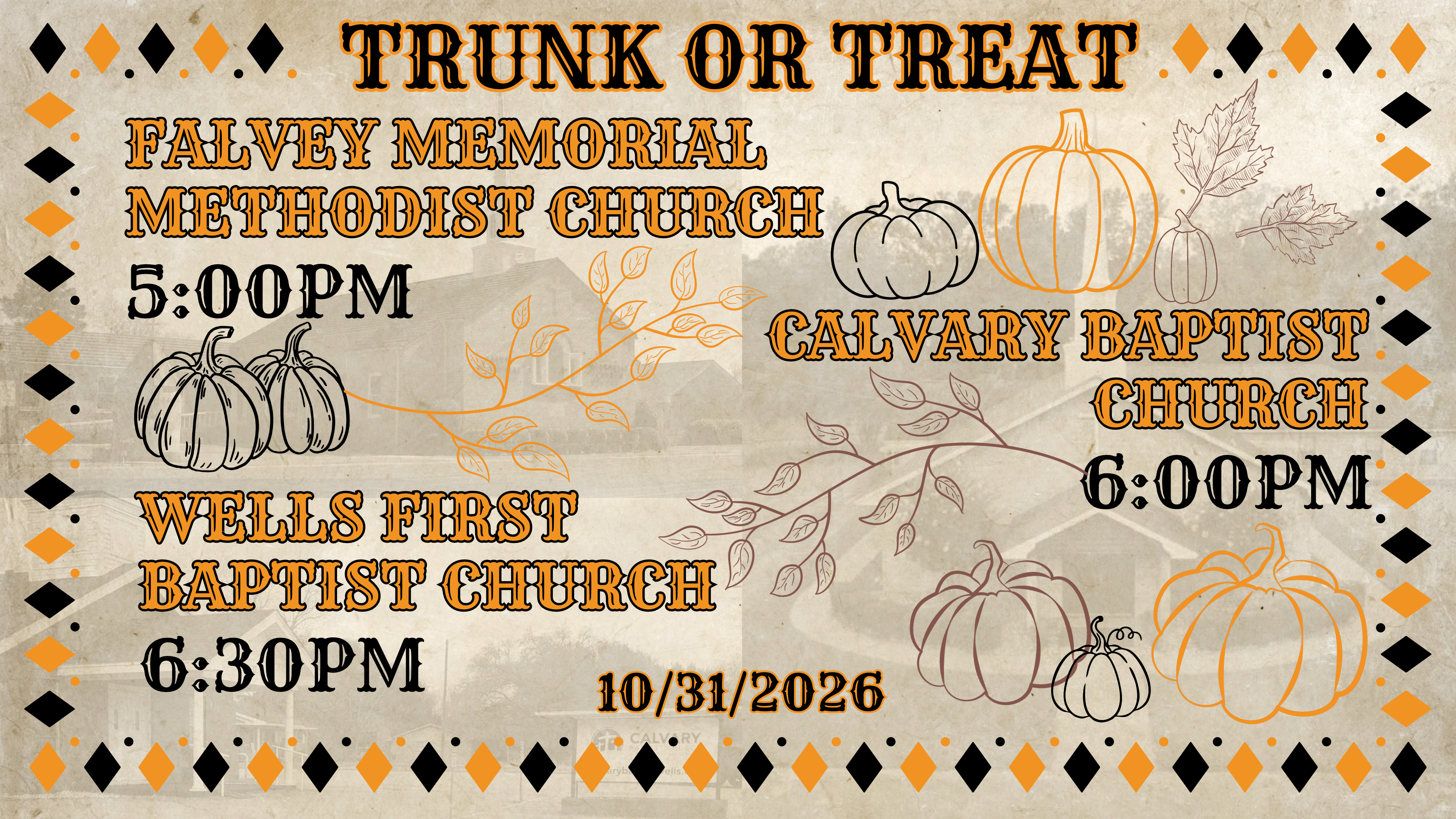 Trunk or Treat