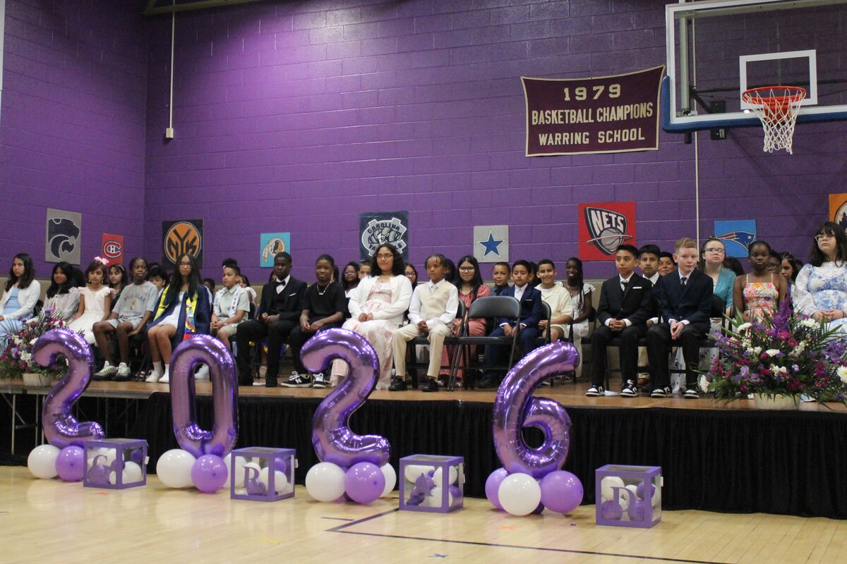 Warring praises special 5th grade class in moving up ceremonies