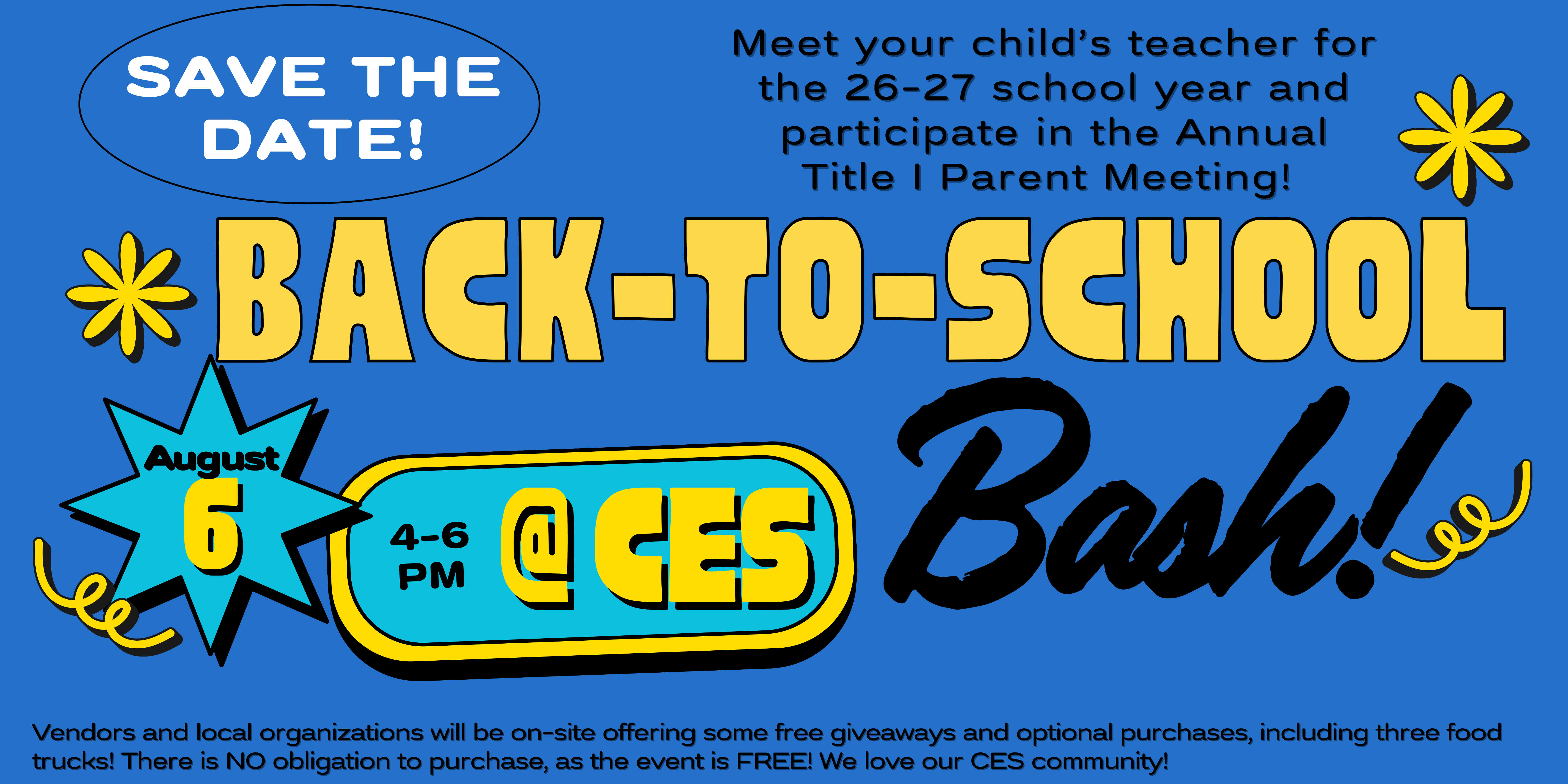 Back to School Bash! 