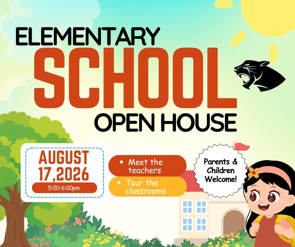 Elementary Open House - August 17, 2026