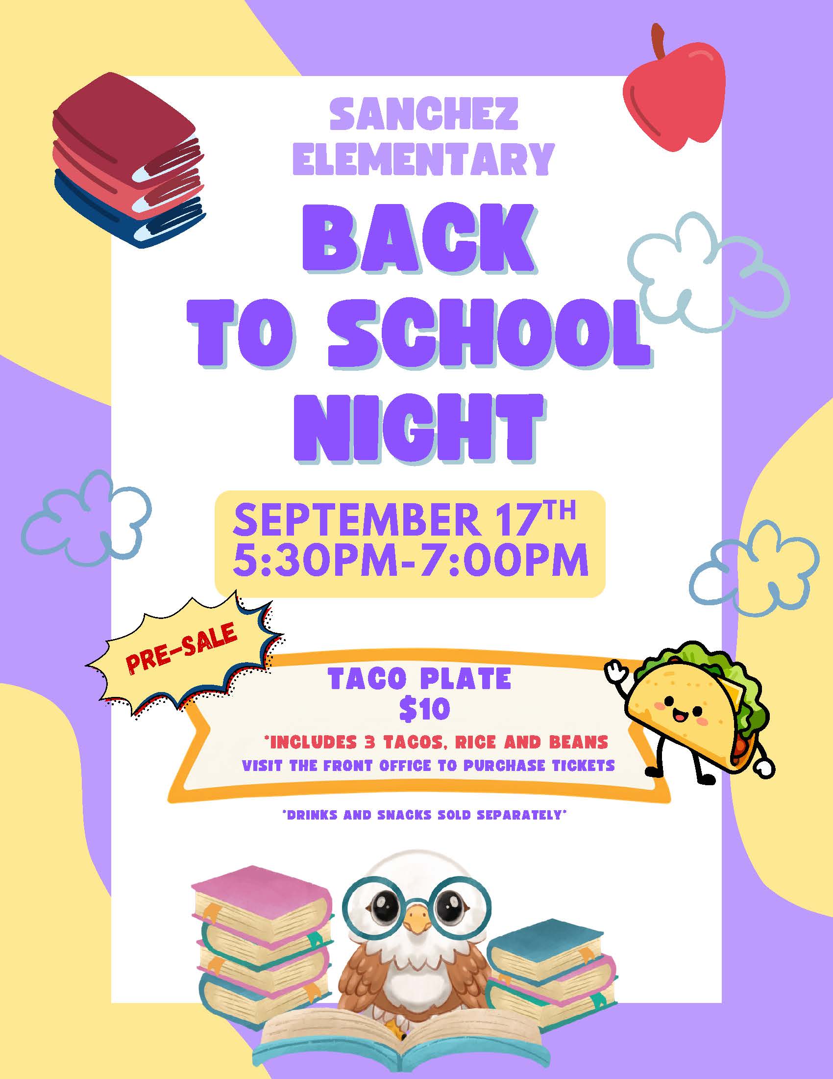 Back to School Night 2026