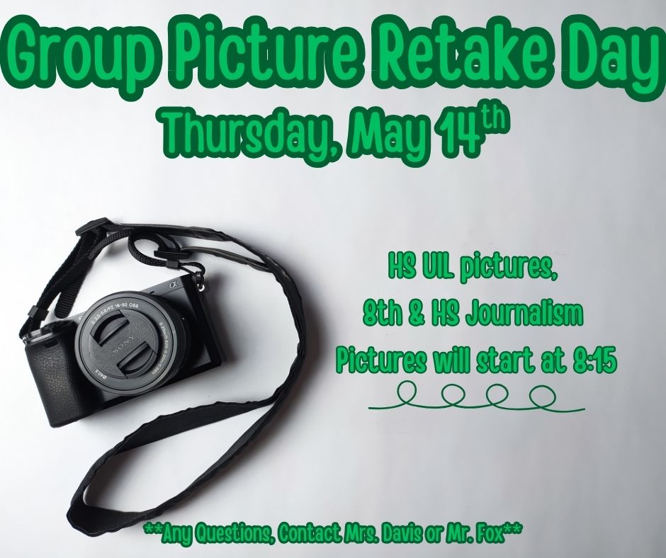 Group Picture Retake Day