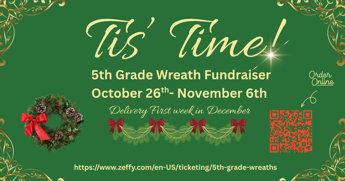 5th Grade Wreath Fundraiser 