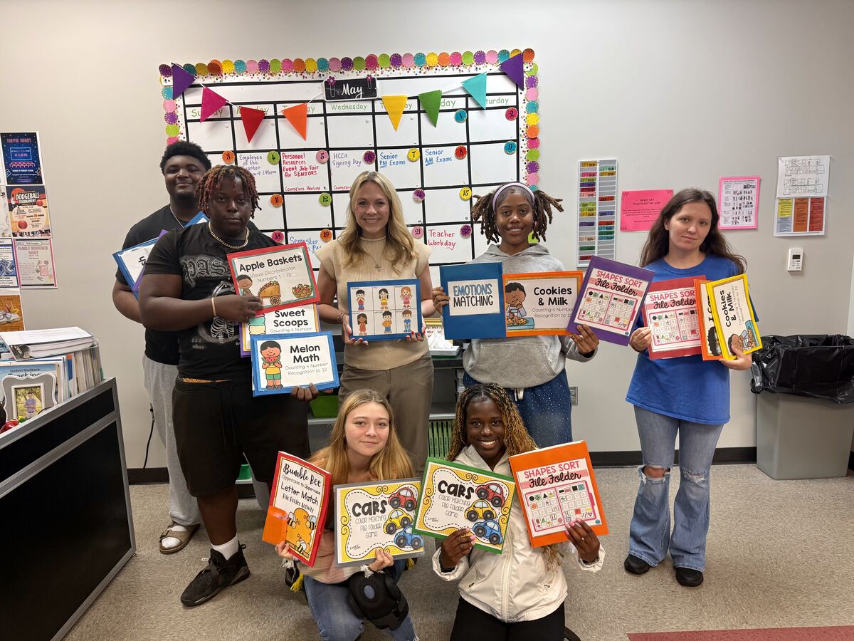 Gifting of Life Skill Activity Folders