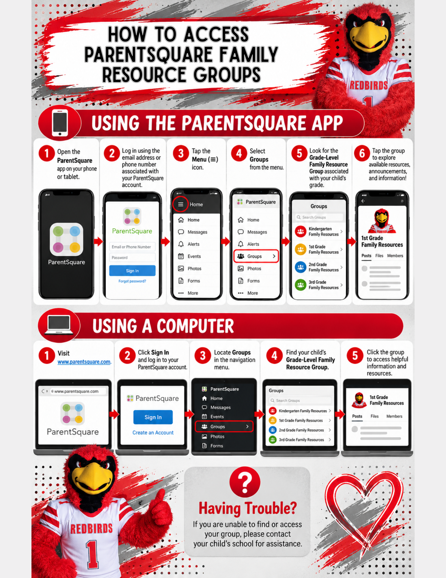 New: Parent Square Family Resource Groups