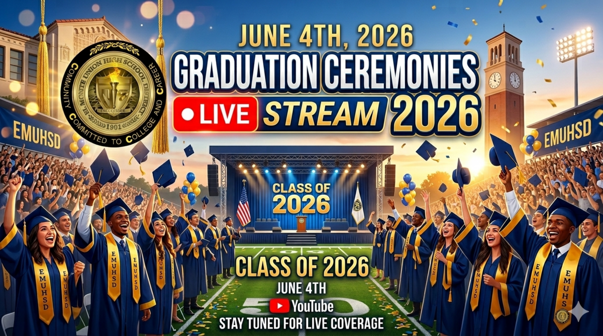 View Our 2026 Graduation Ceremonies Online, June 4th @ 7pm