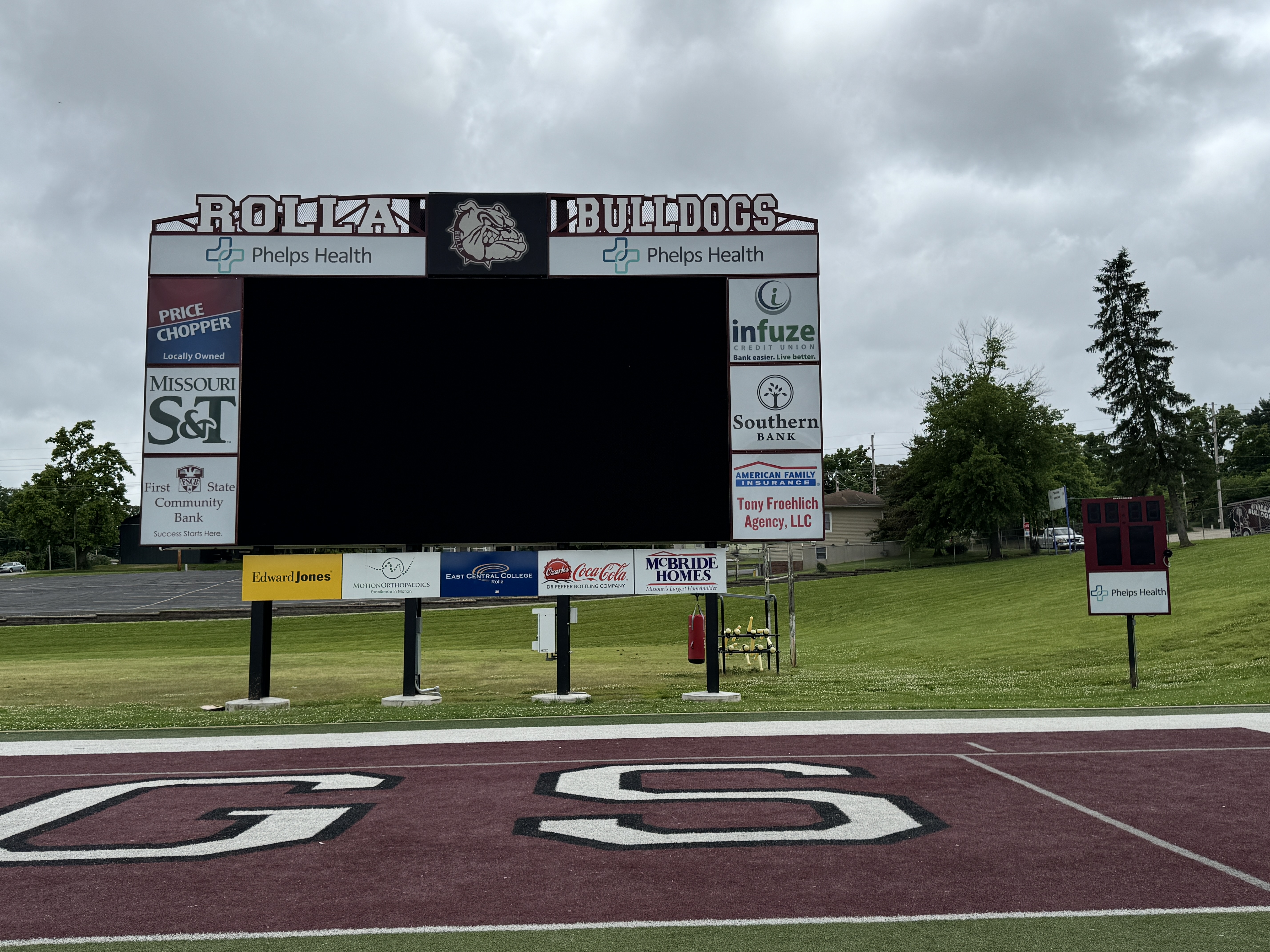 RHS Field Scoreboard Temporarily Out of Service
