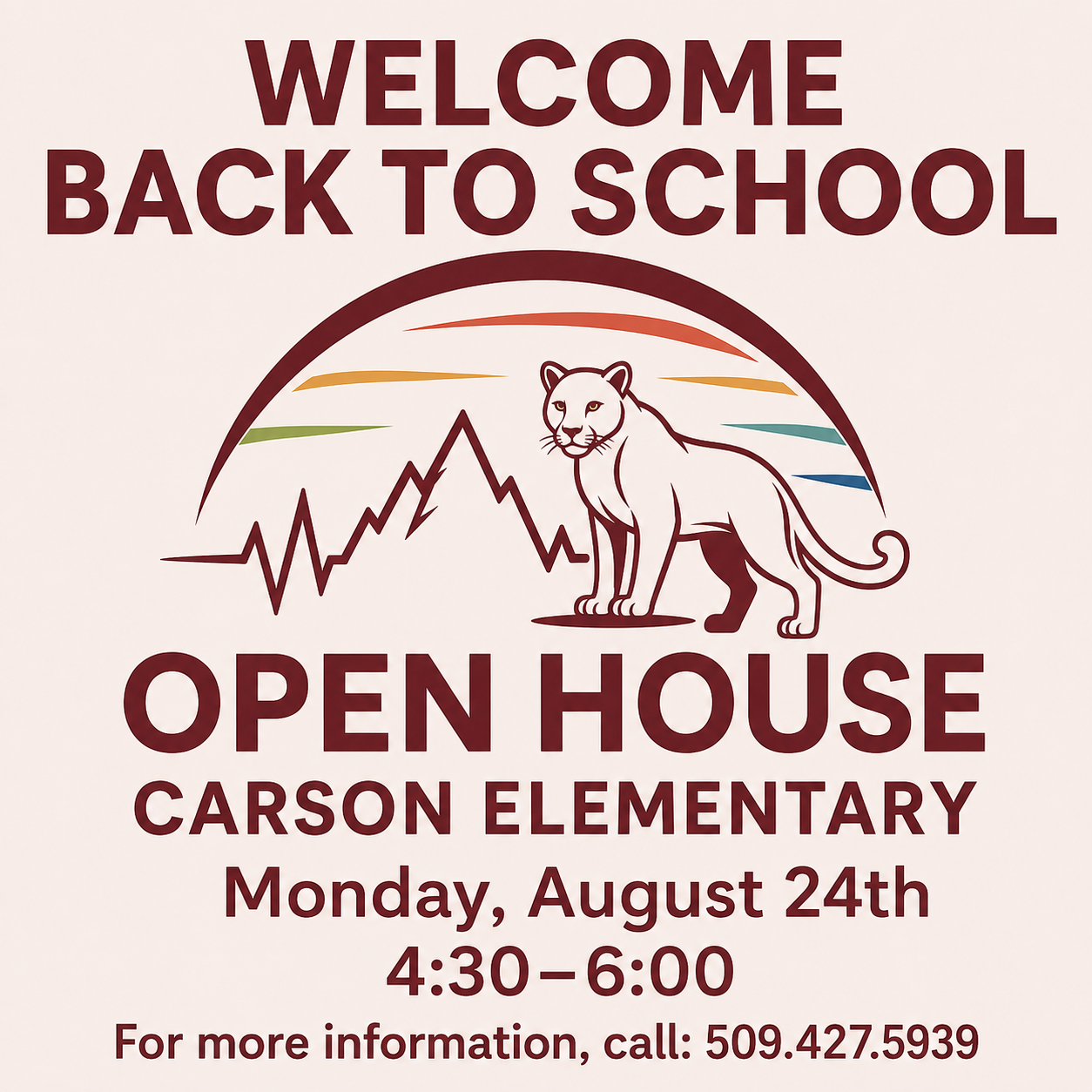 We Can't Wait to See You at Open House!