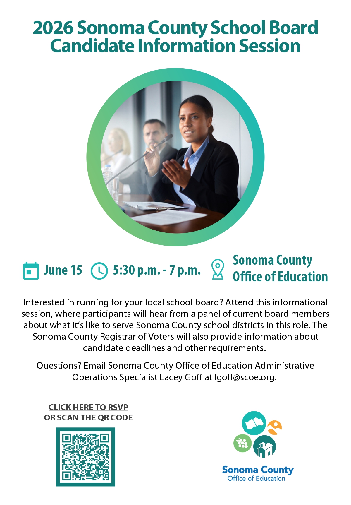 2026 Sonoma County School Board Candidate Information Session