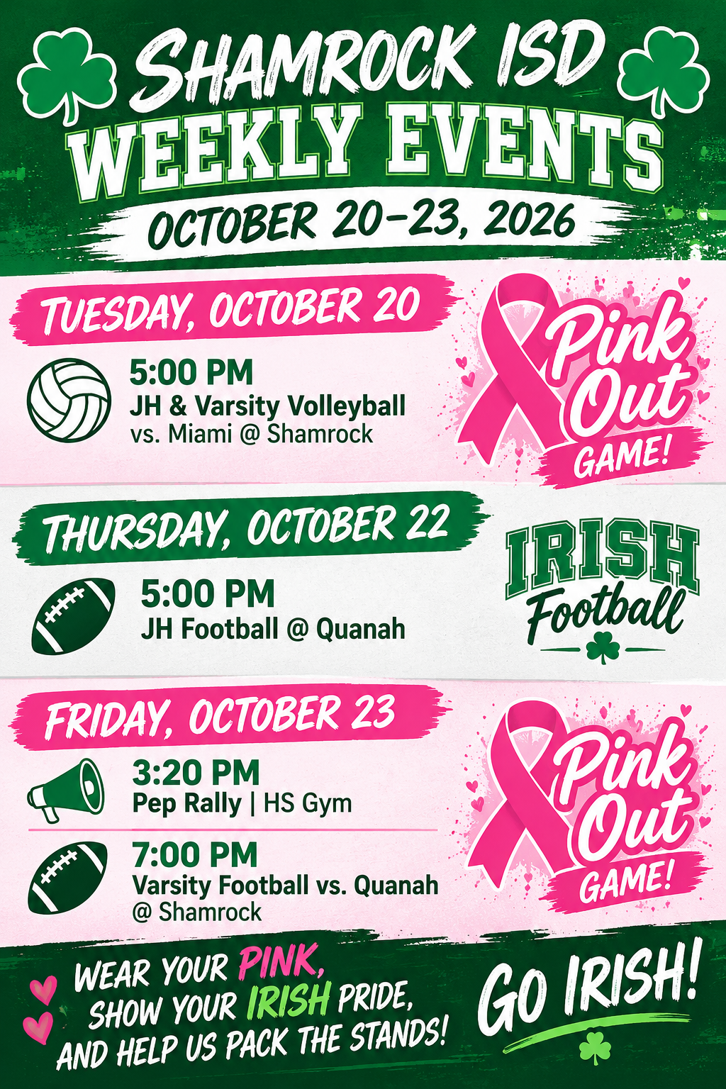 Weekly Events
