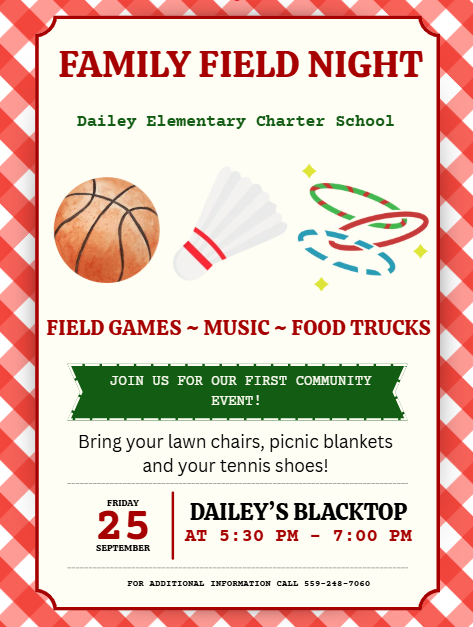 Family Field Night 