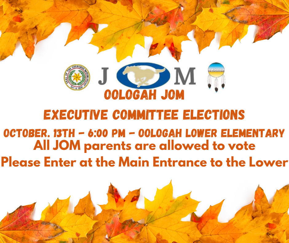 Oologah JOM Executive Committee Elections