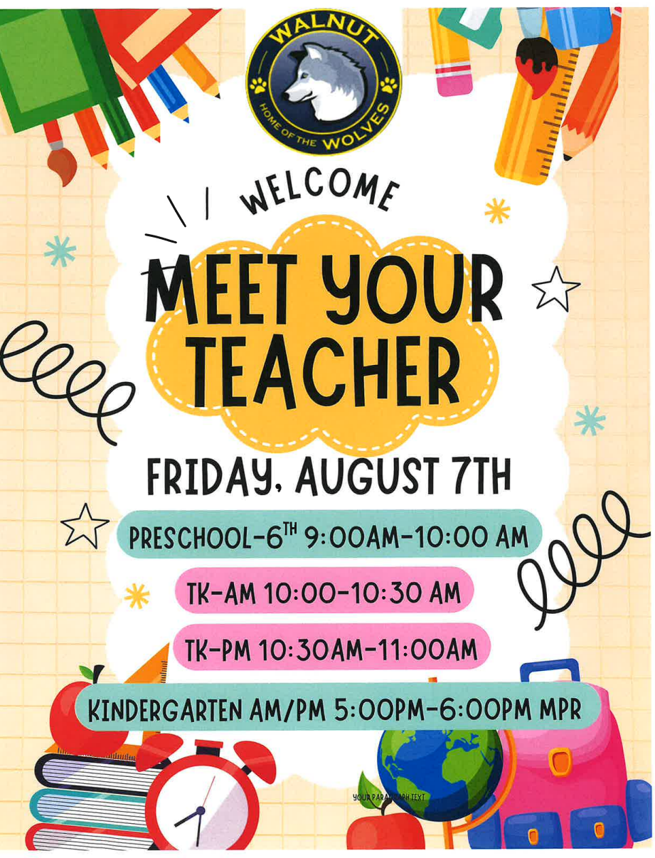 Meet Your Teacher