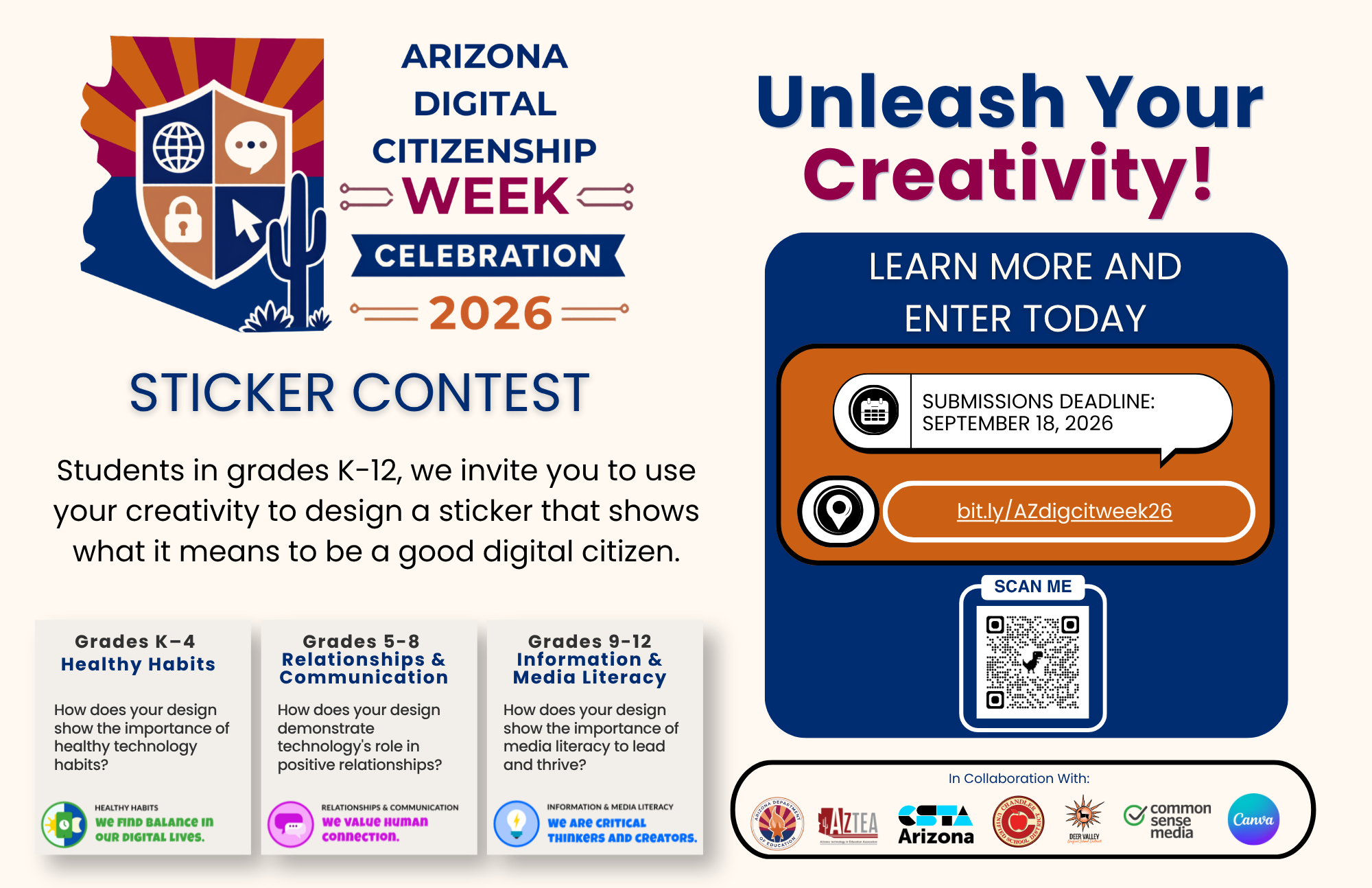Arizona Digital Citizenship Week: Sticker Design Contest
