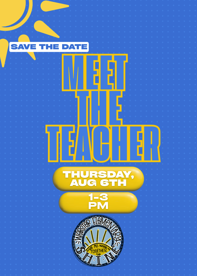 Save the Date - Meet the Teacher