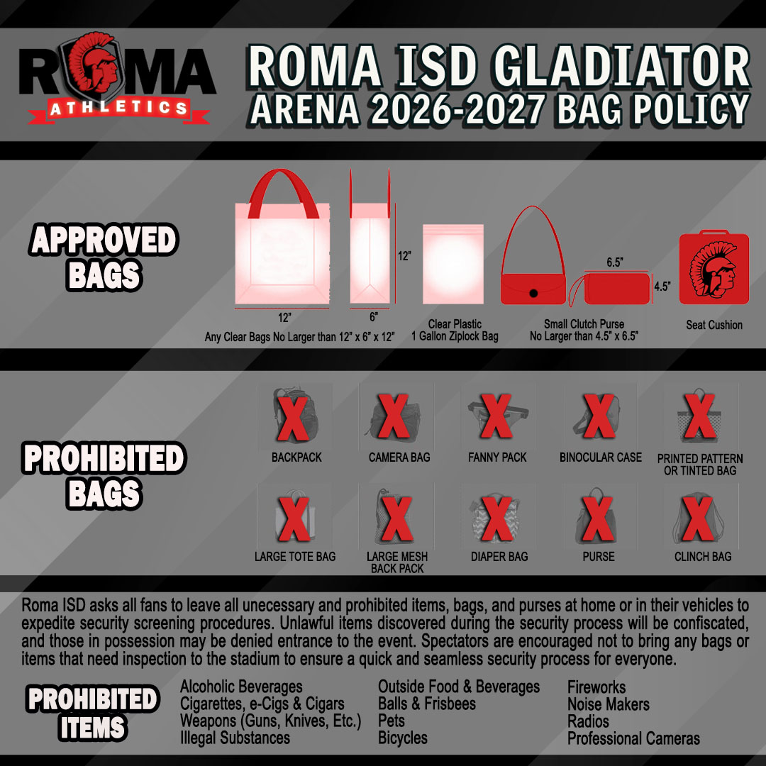Update Bag Policy for Stadium