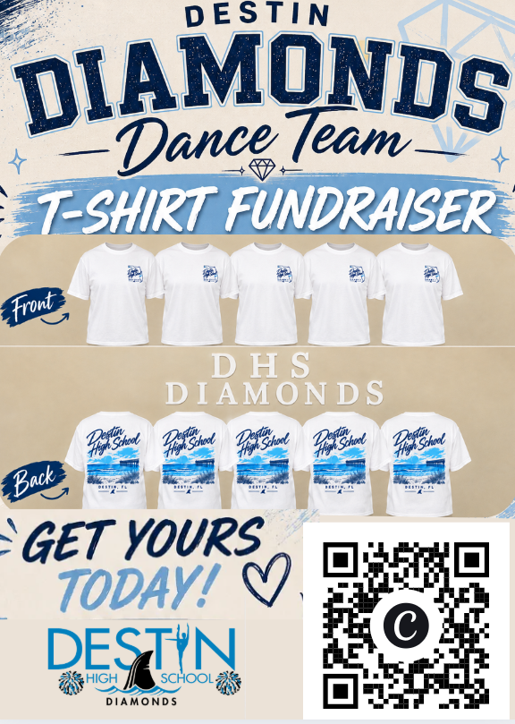 💙✨ SUPPORT THE DESTIN DIAMONDS T-shirt Sale✨💙