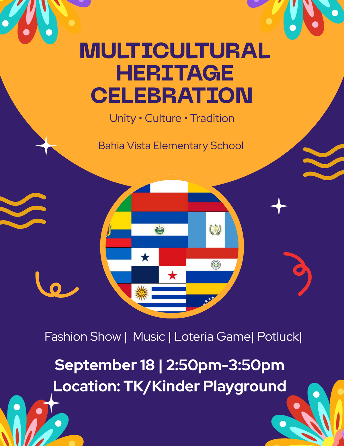 Multicultural Dress Day - Friday September 18