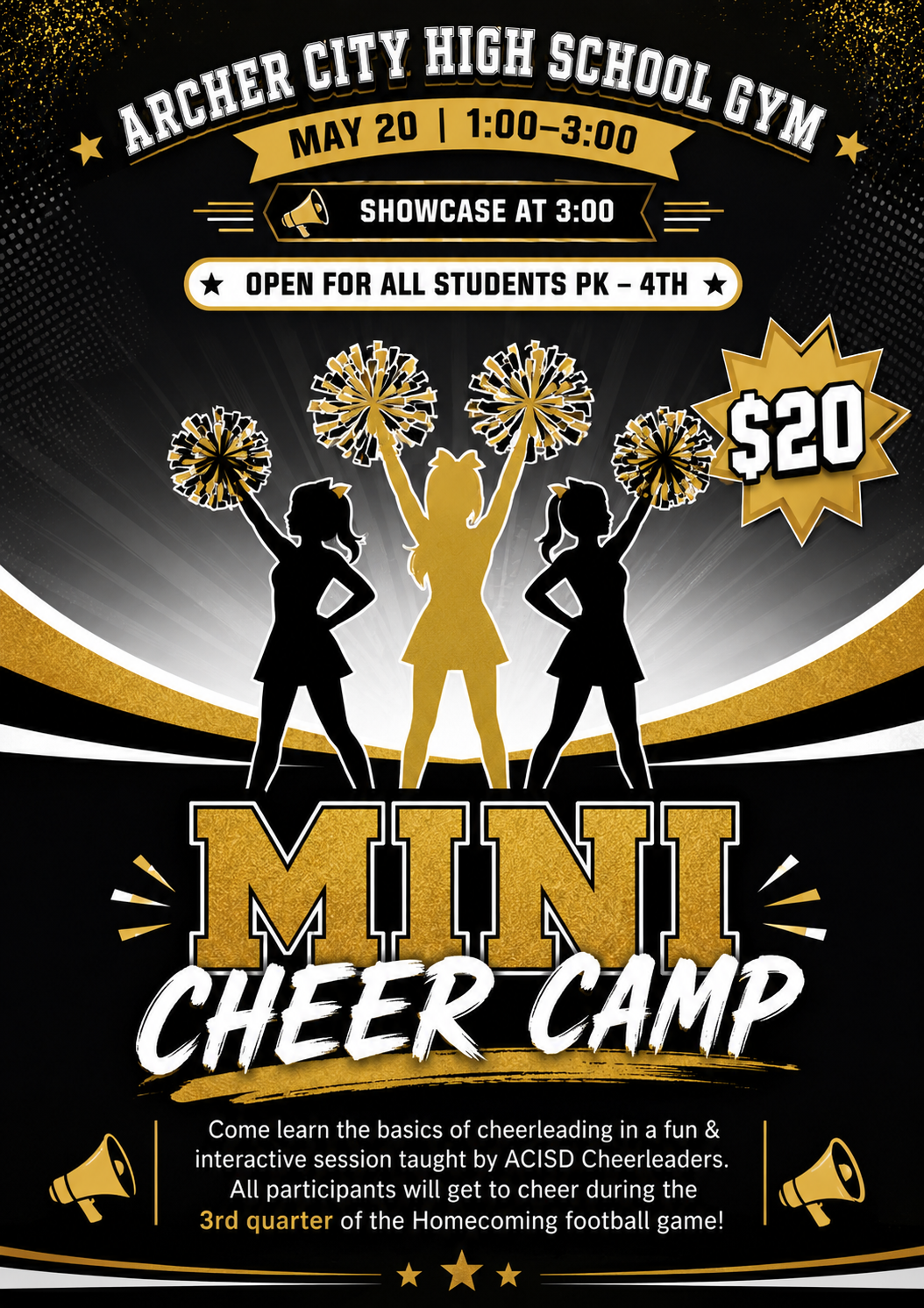 Mini Cheer Camp