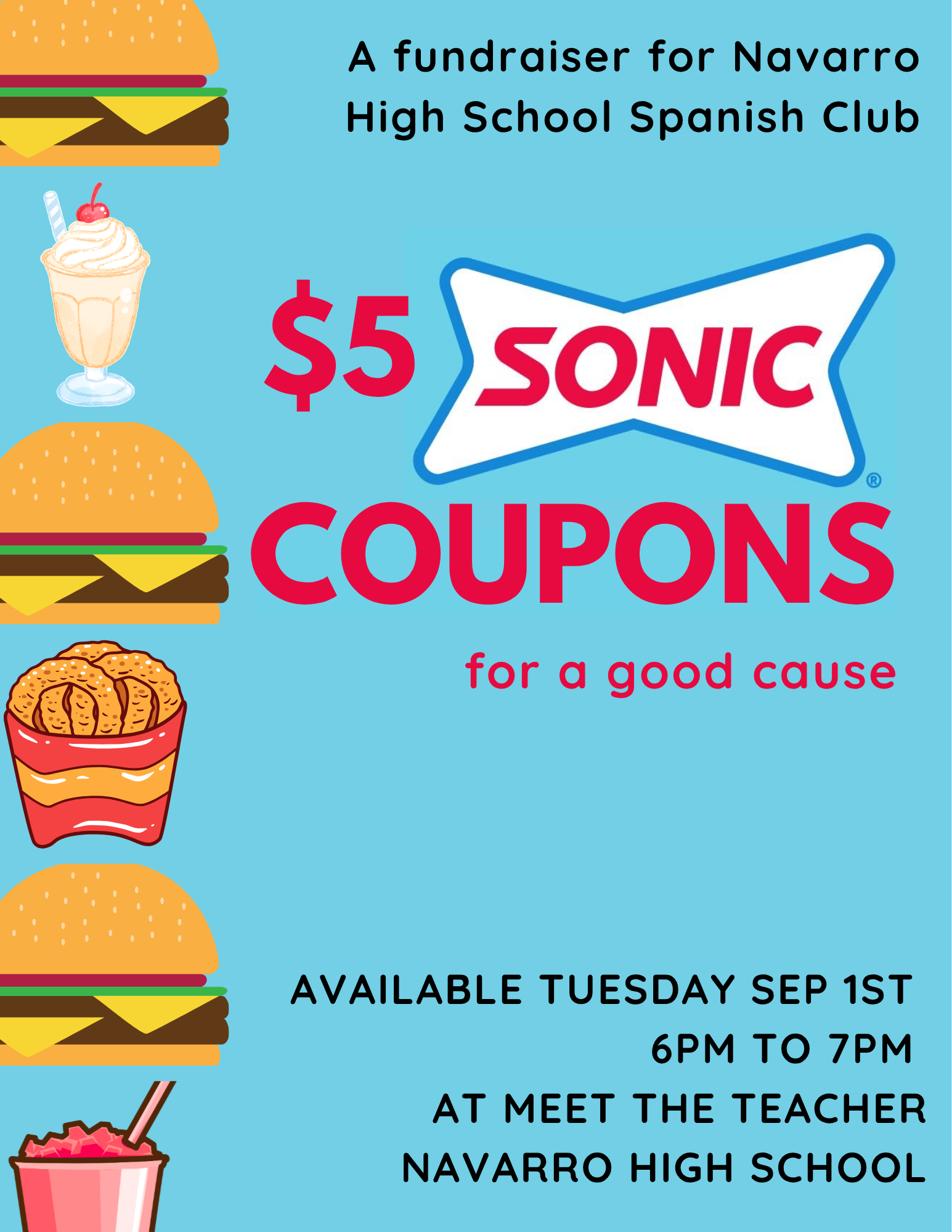 Spanish Club Fundraiser@Meet the Teacher