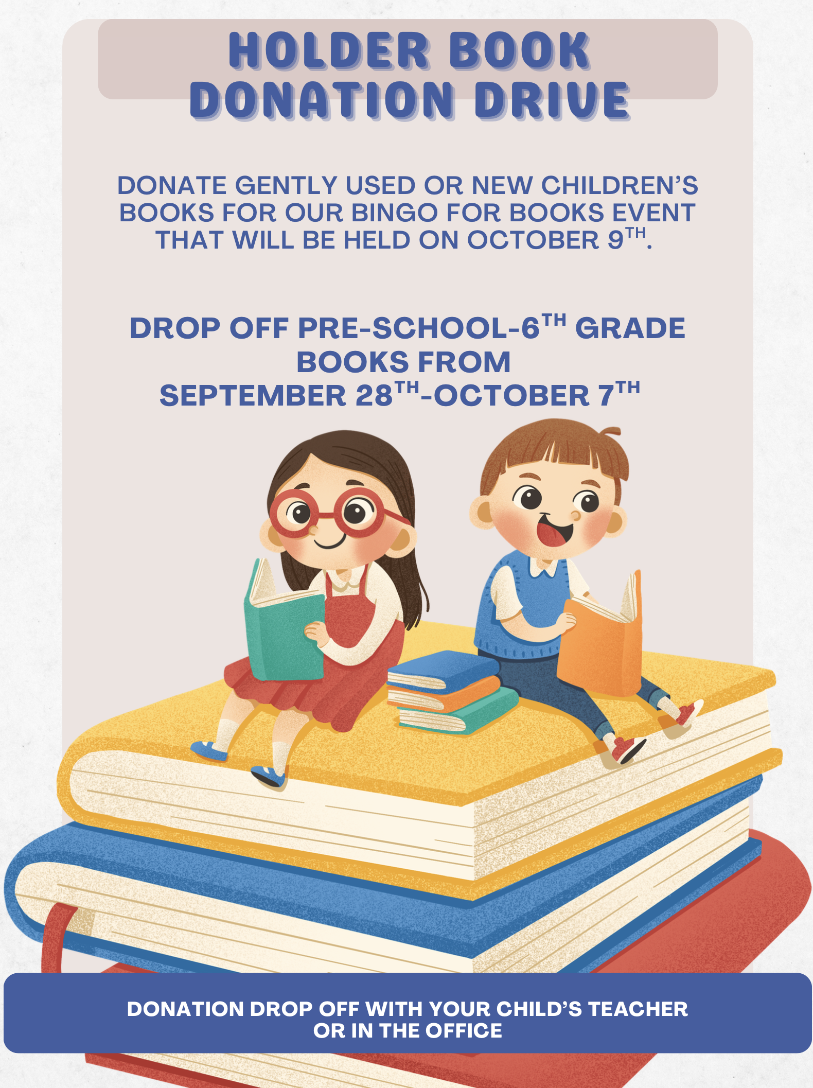 Book Donation Drive