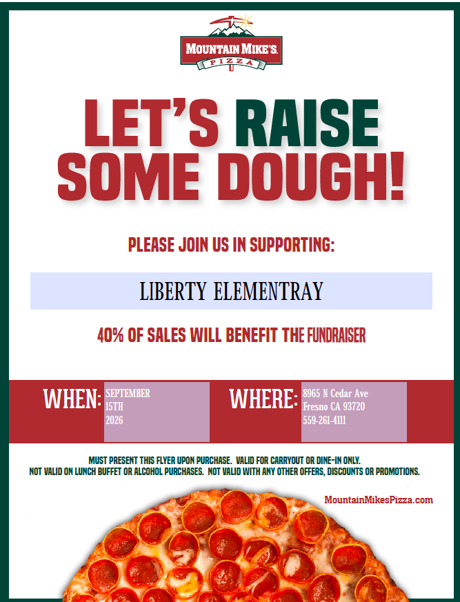 Mountain Mike's Fundraiser! 