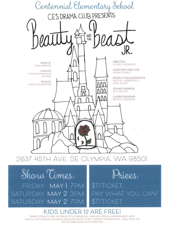 Beauty and the Beast Jr. Opening Night!