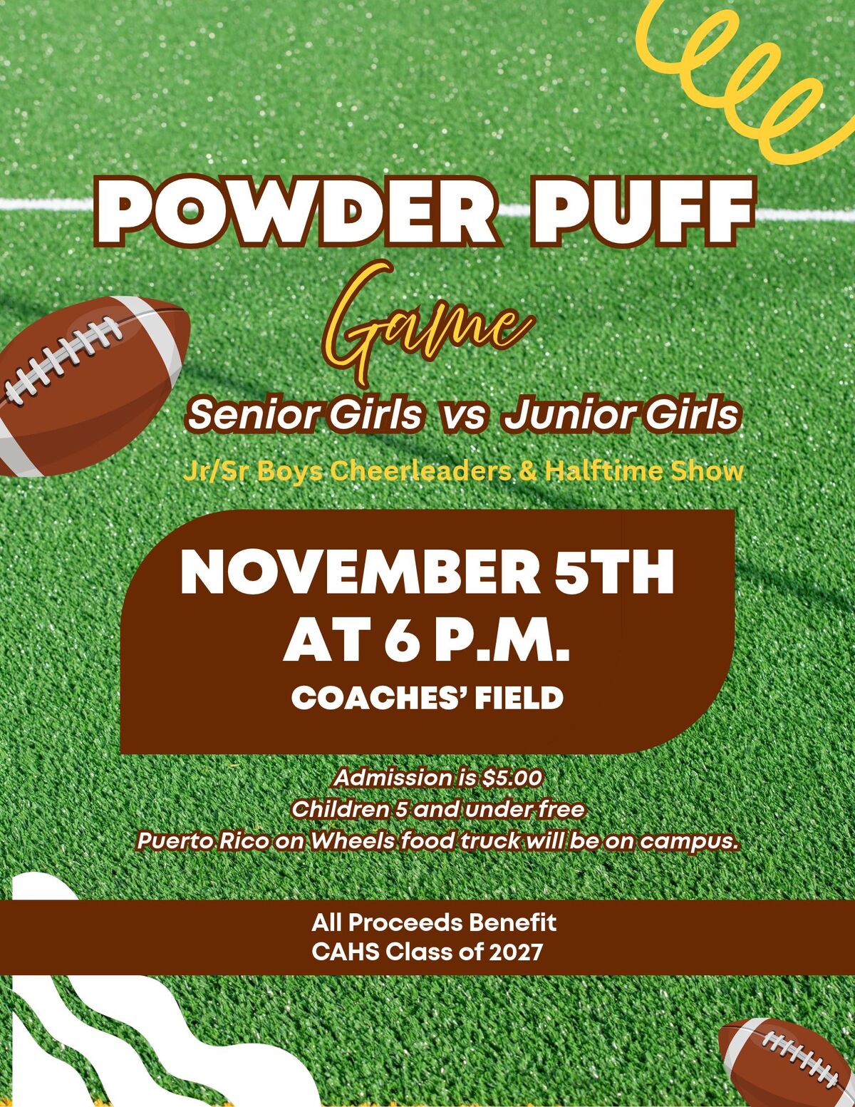 Powder Puff Game - November 5, 2026