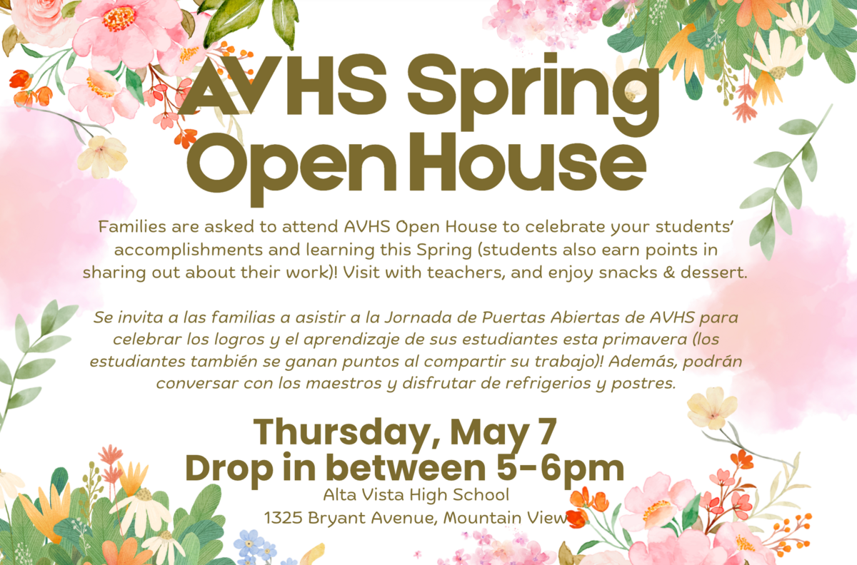 Alta Vista Updates - May 1, 2026