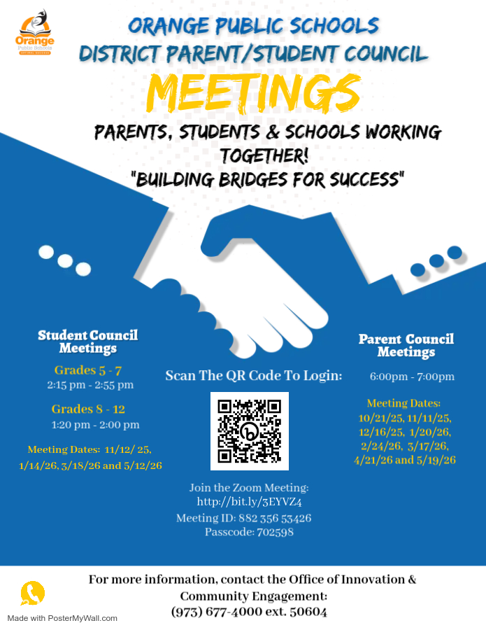 Reminder: District Parent Council Meeting Tuesday, May 19th