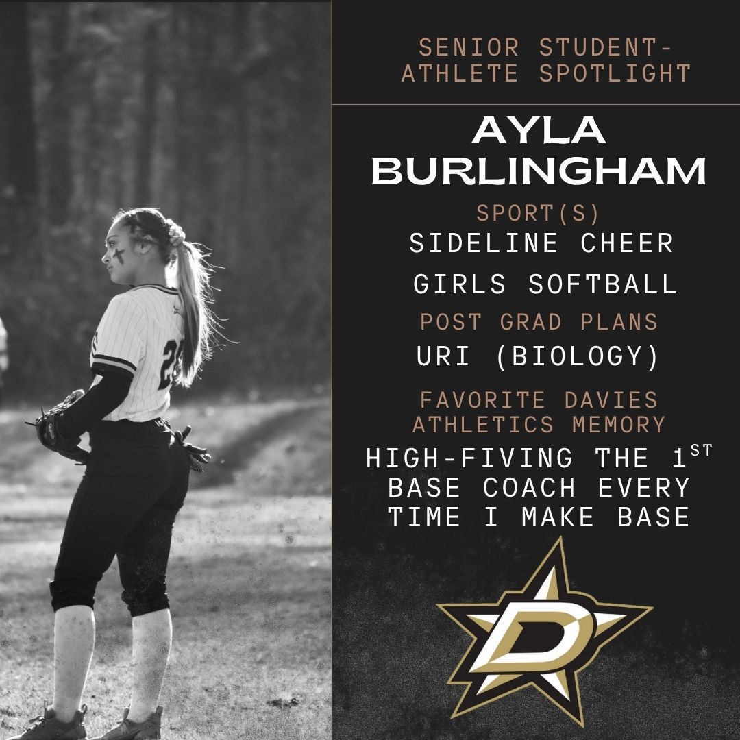 Senior Student-Athlete Spotlight: Ayla Burlingham