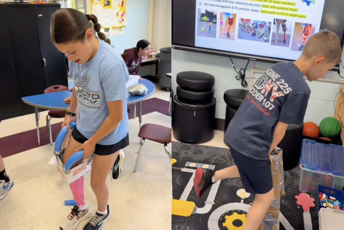 Sherwood Elementary STEAM Lesson Inspires Millions as Classroom Video Goes Viral