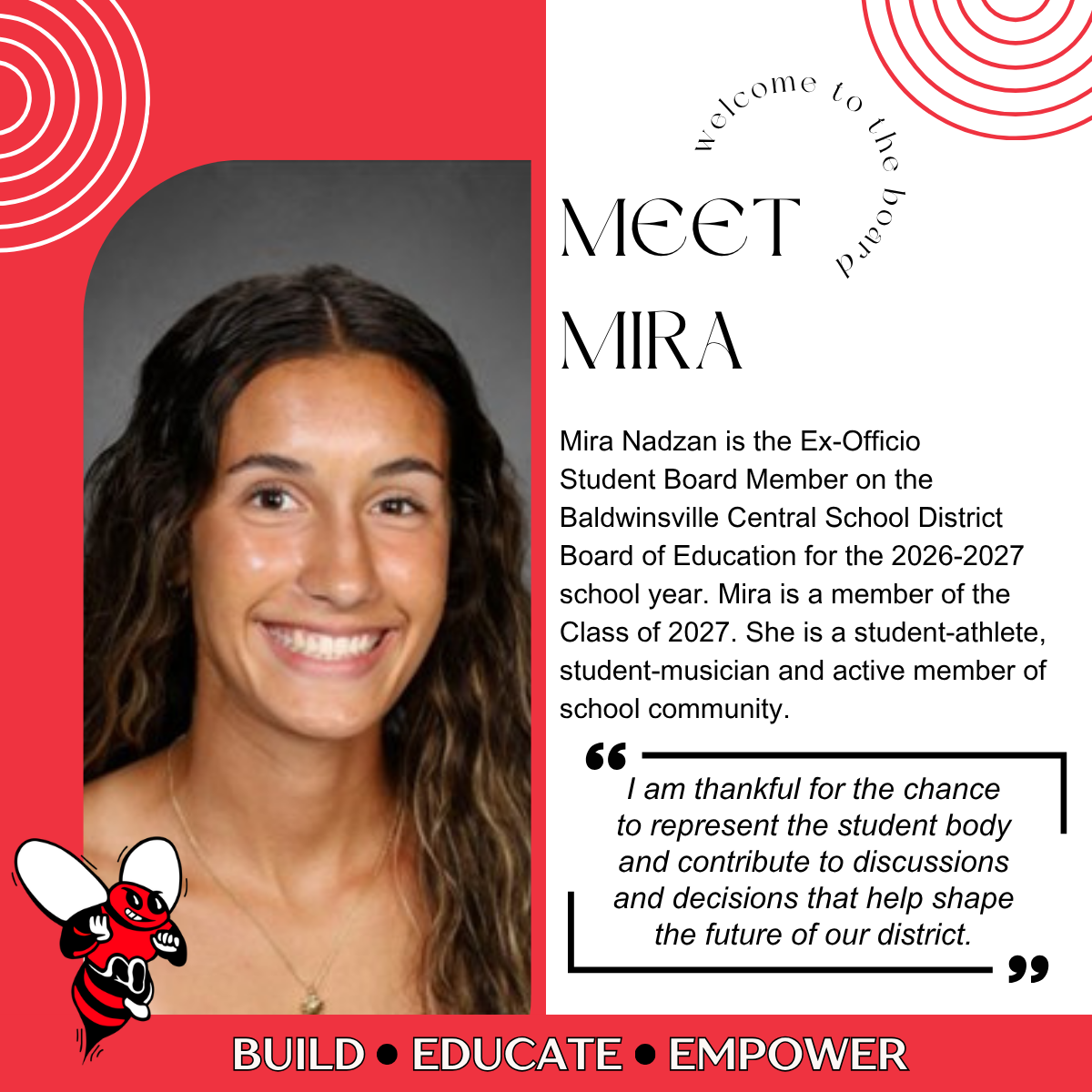 Mira Nadzan to serve as 2026-2027 Ex-Officio Student Board Member