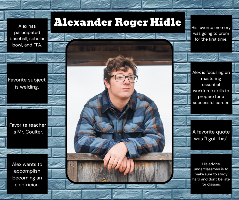 Senior Spotlight: Alexander Hidle