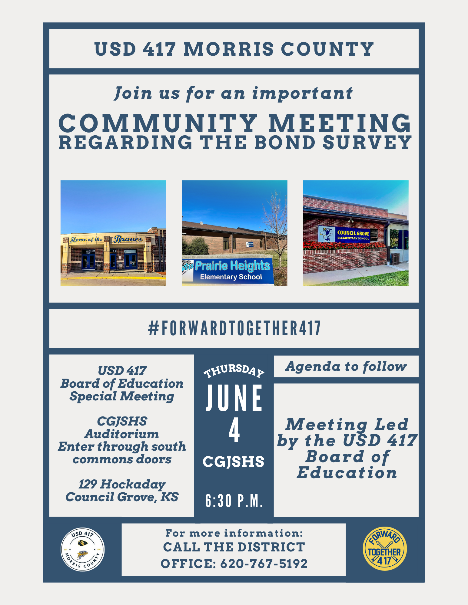 COMMUNITY MEETING - JUNE 4
