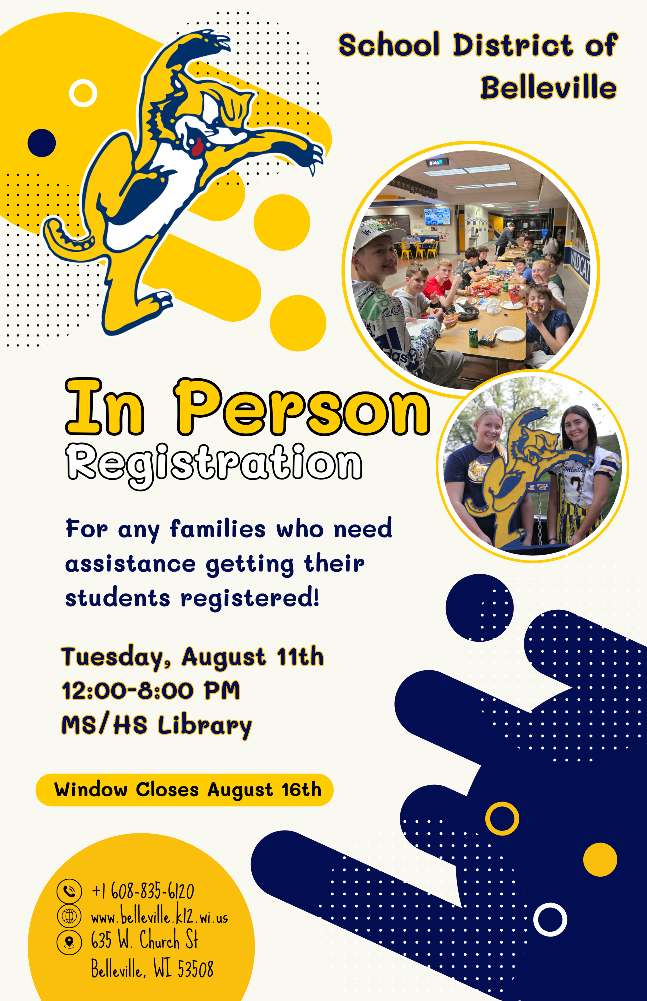 In Person Registration Assistance