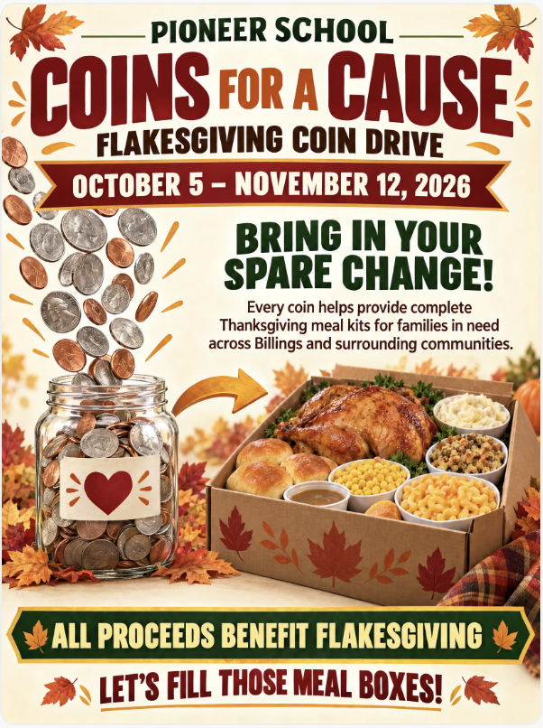 Upcoming! Flakesgiving Coin Drive