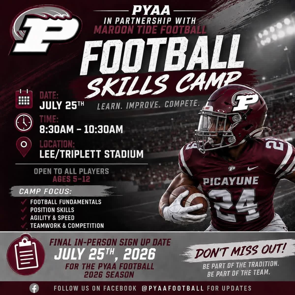 Football Skills Camp