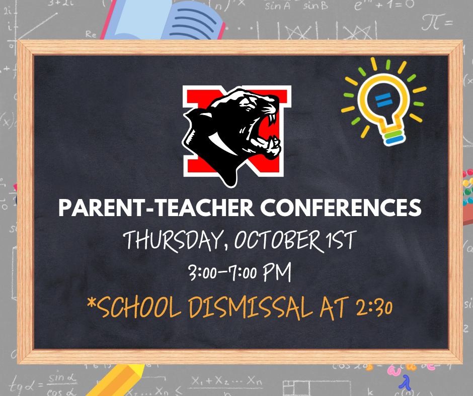 Parent-Teacher Conferences-EARLY DISMISSAL next week