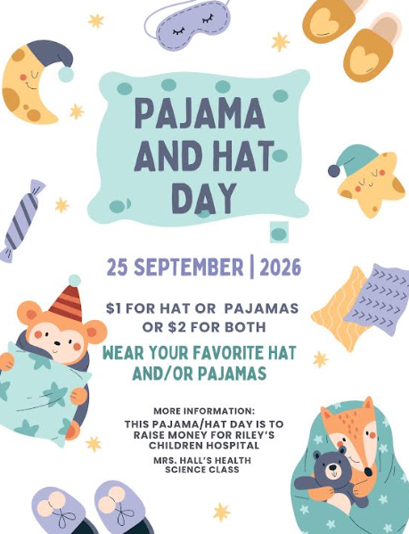 Pajama & Hat Day for Riley's Children Hospital