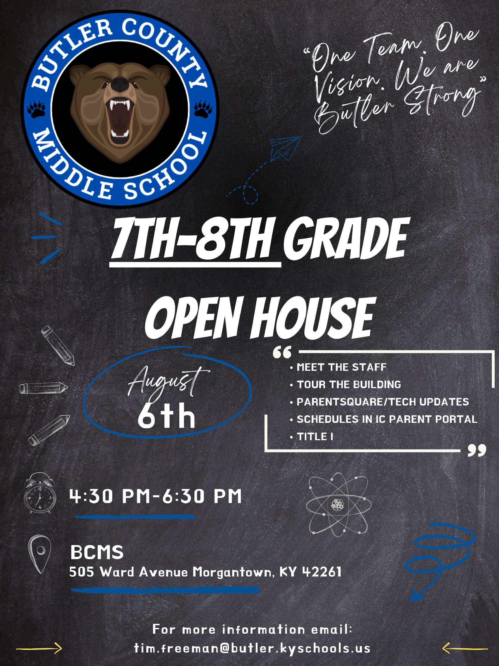 26-27 BCMS Open House information 