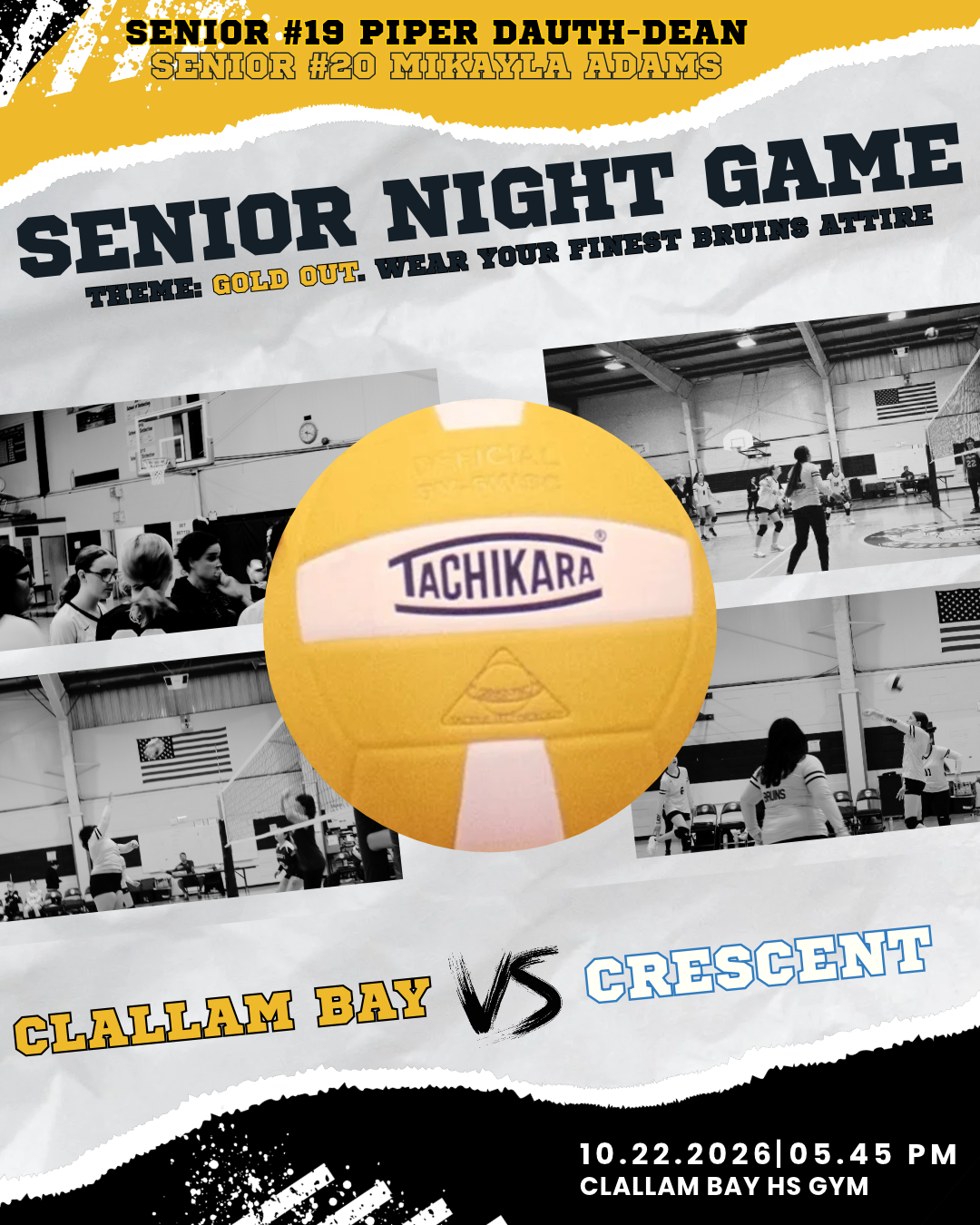 Volleyball Senior Night 