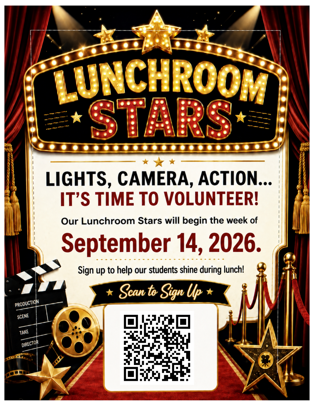 ⭐ Become a Lunchroom Star ⭐
