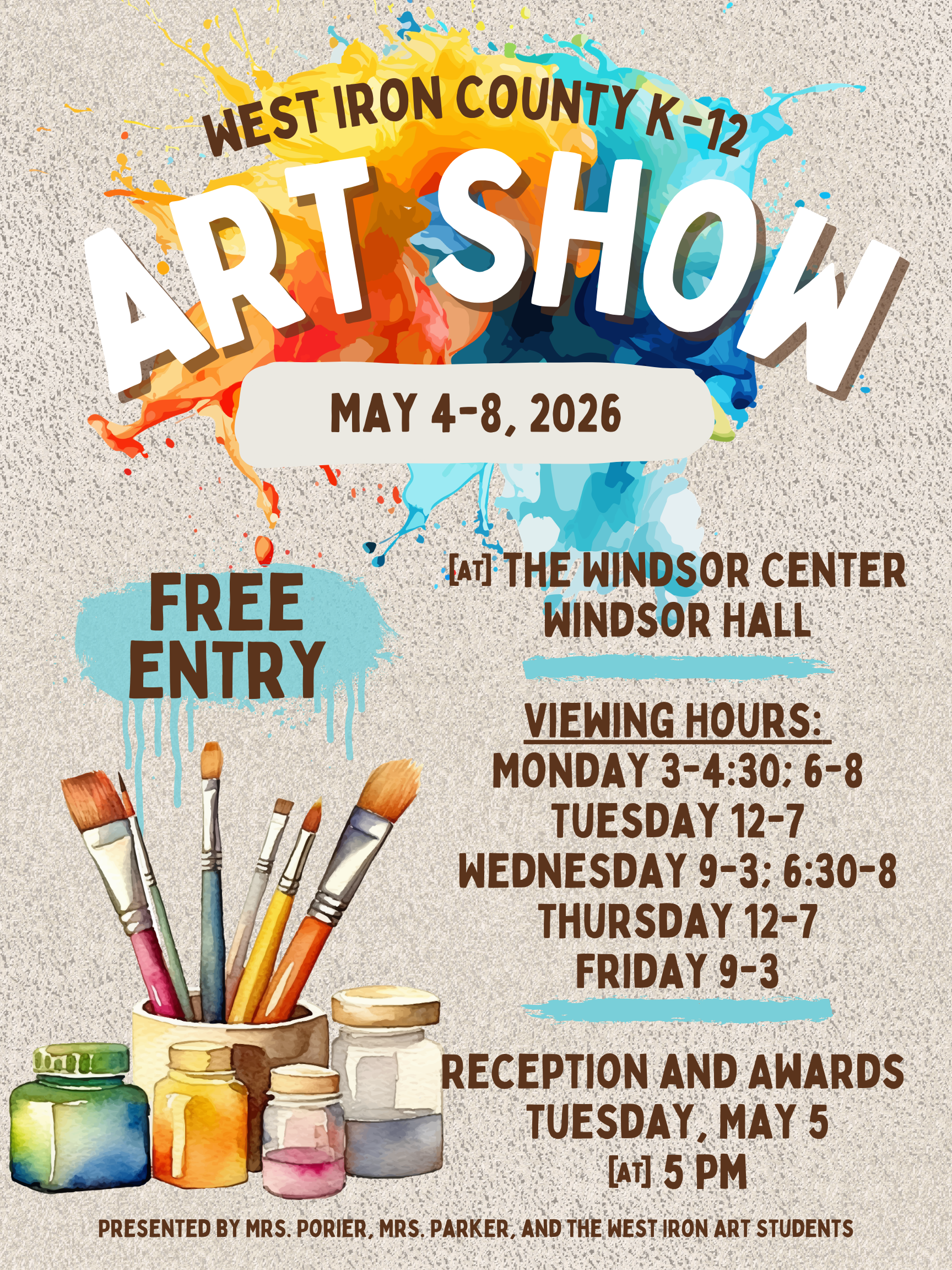 K-12 Student Art Show