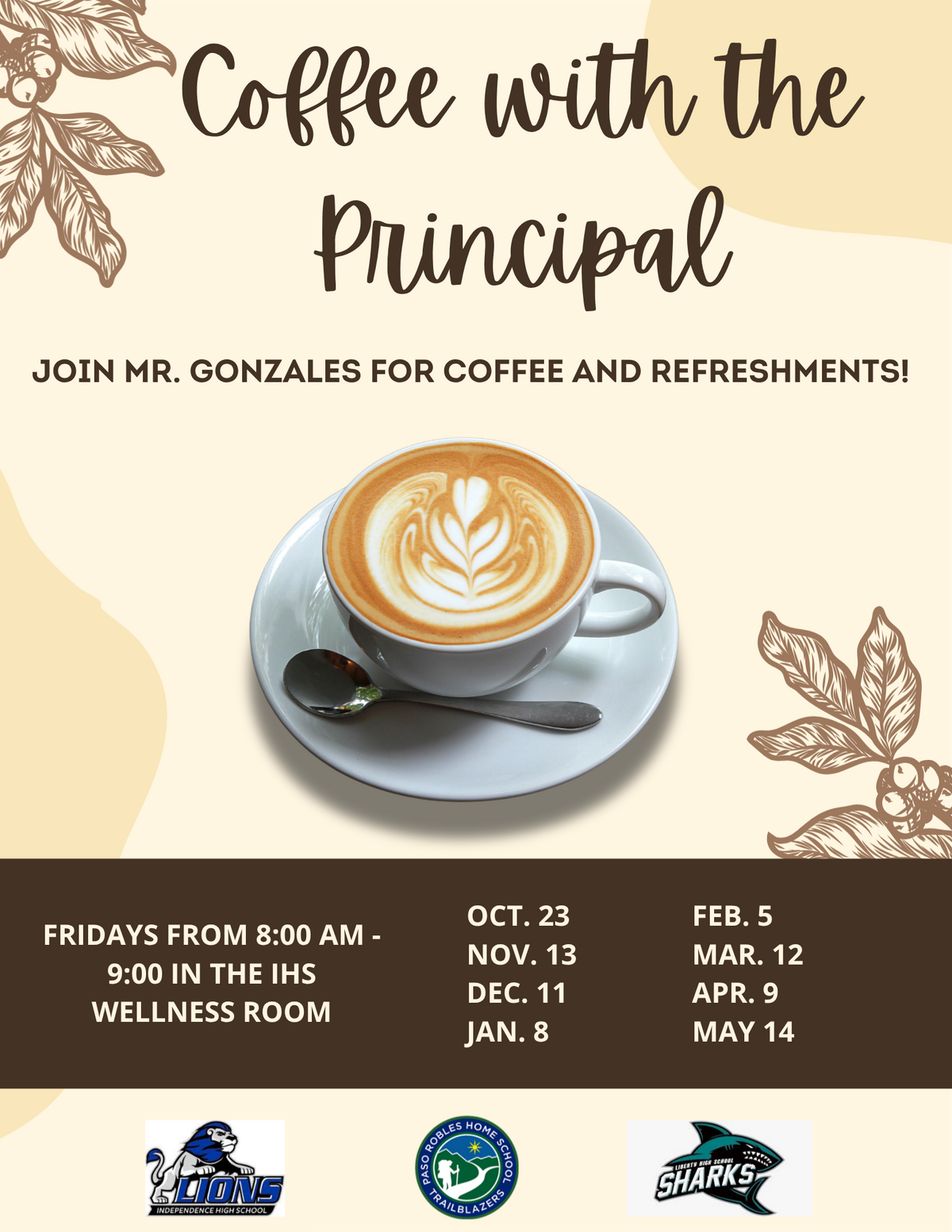Coffee With The Principal - Updated