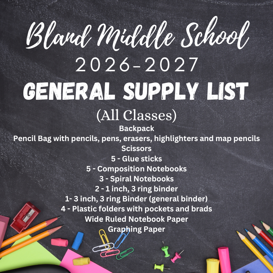 School Supply List