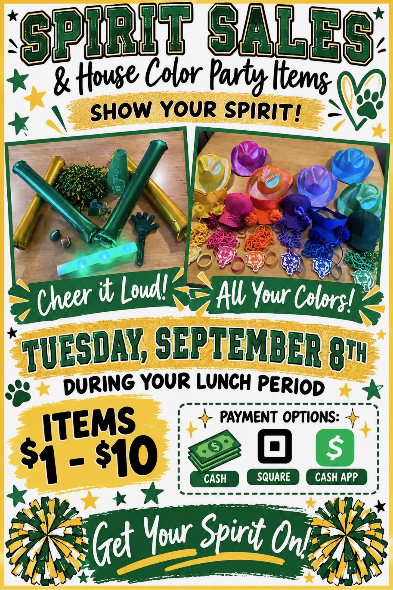 PTO Spirit Shop - September 8, 2026