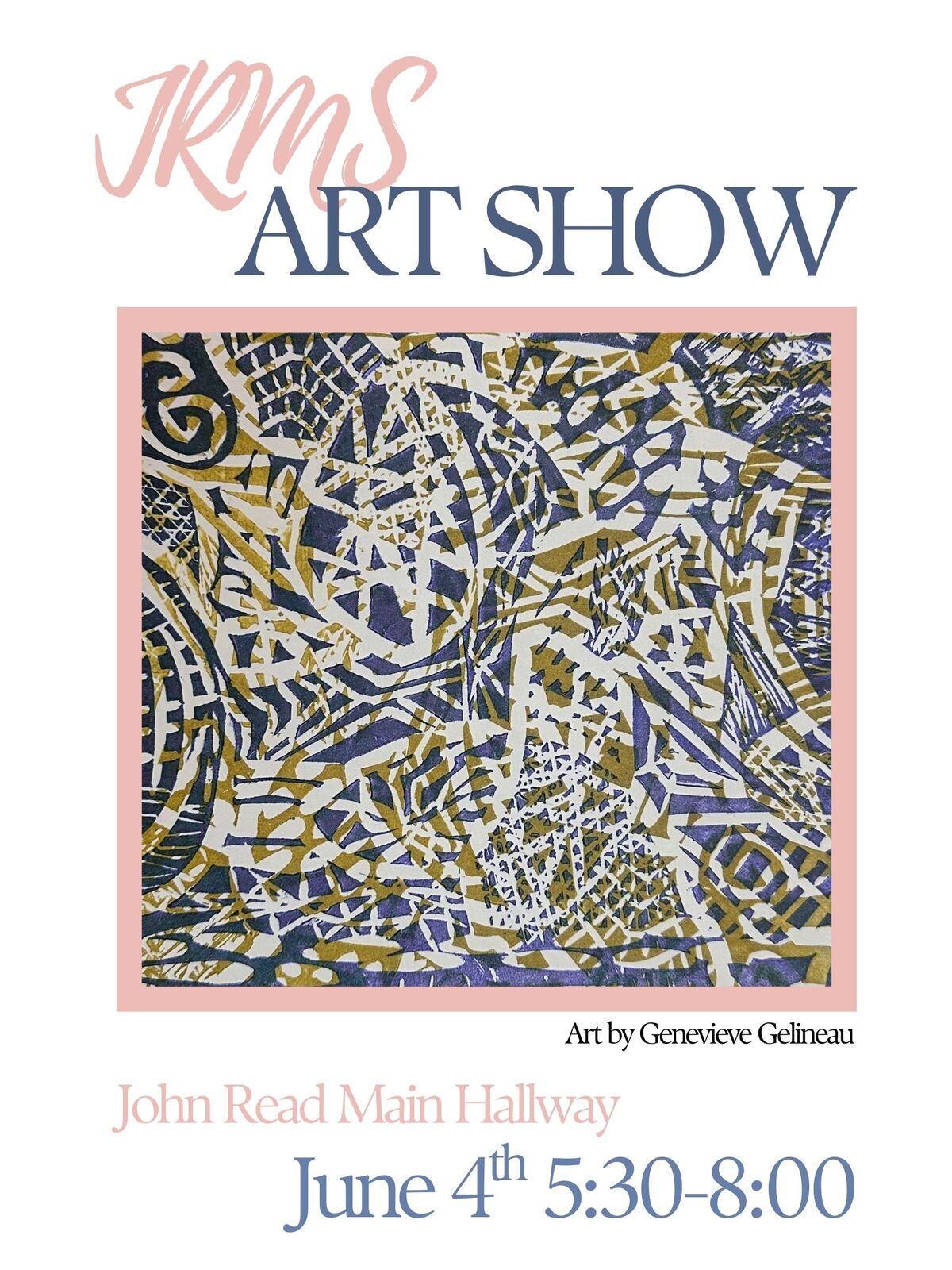 JRMS Art Show This Thursday