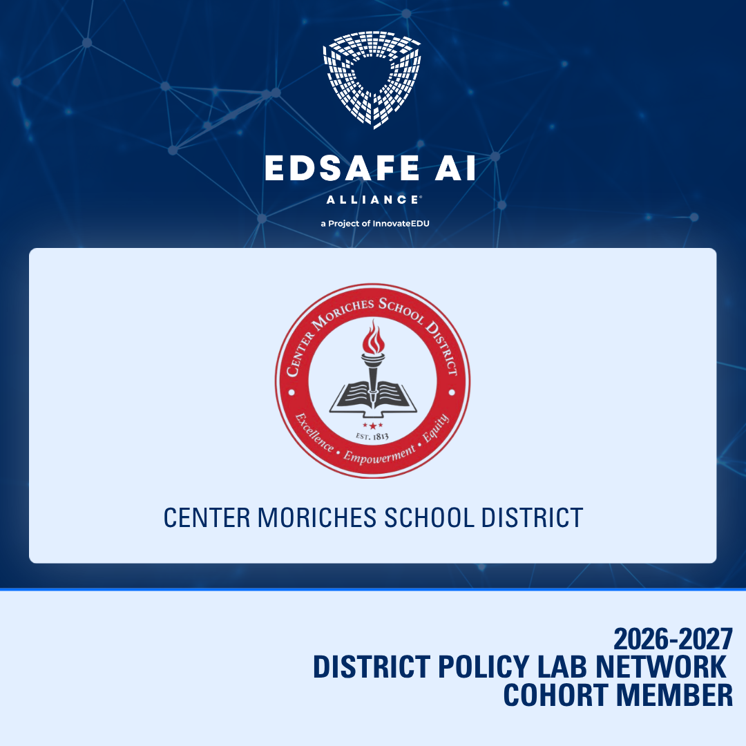 EDSAFE AI Alliance District Policy Lab Grant