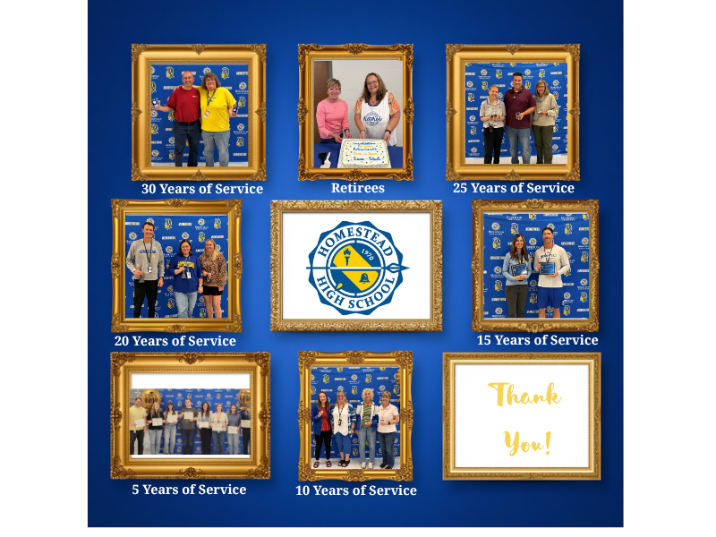 Homestead Celebrates Years of Service & Retirements